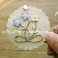 Impresión Etiqueta decorativa colgante / Handmade Impreso Flor DIY Artesanía de papel